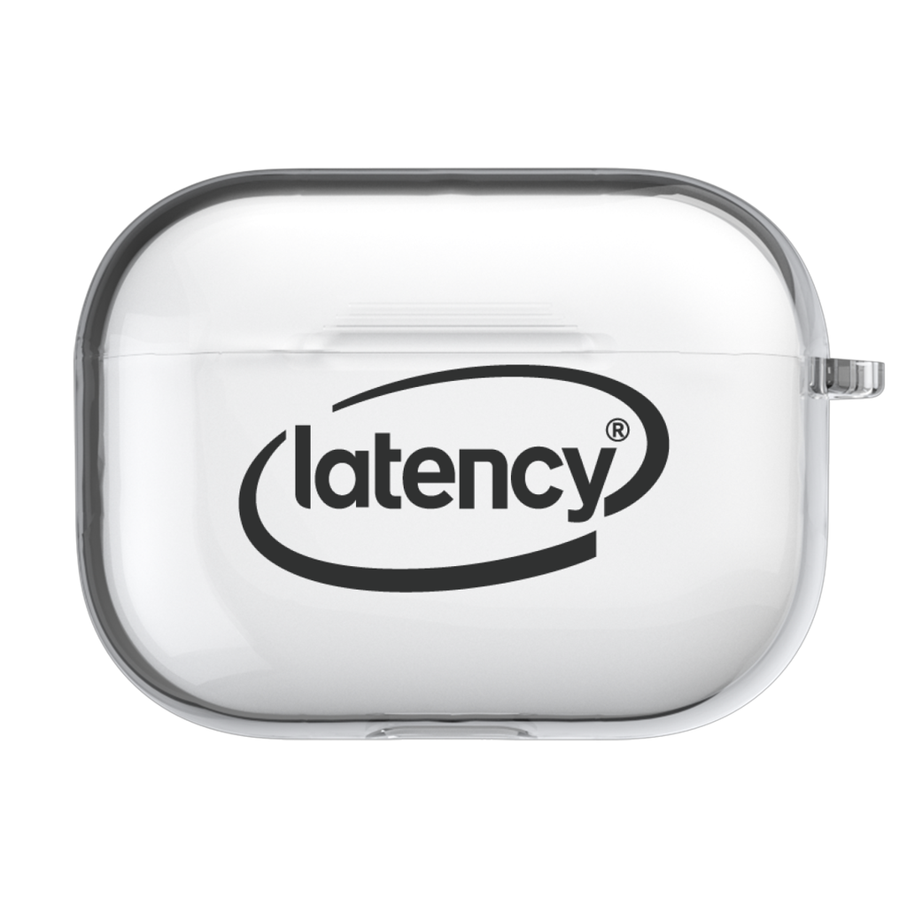 LATENCY - Circle logo - Black