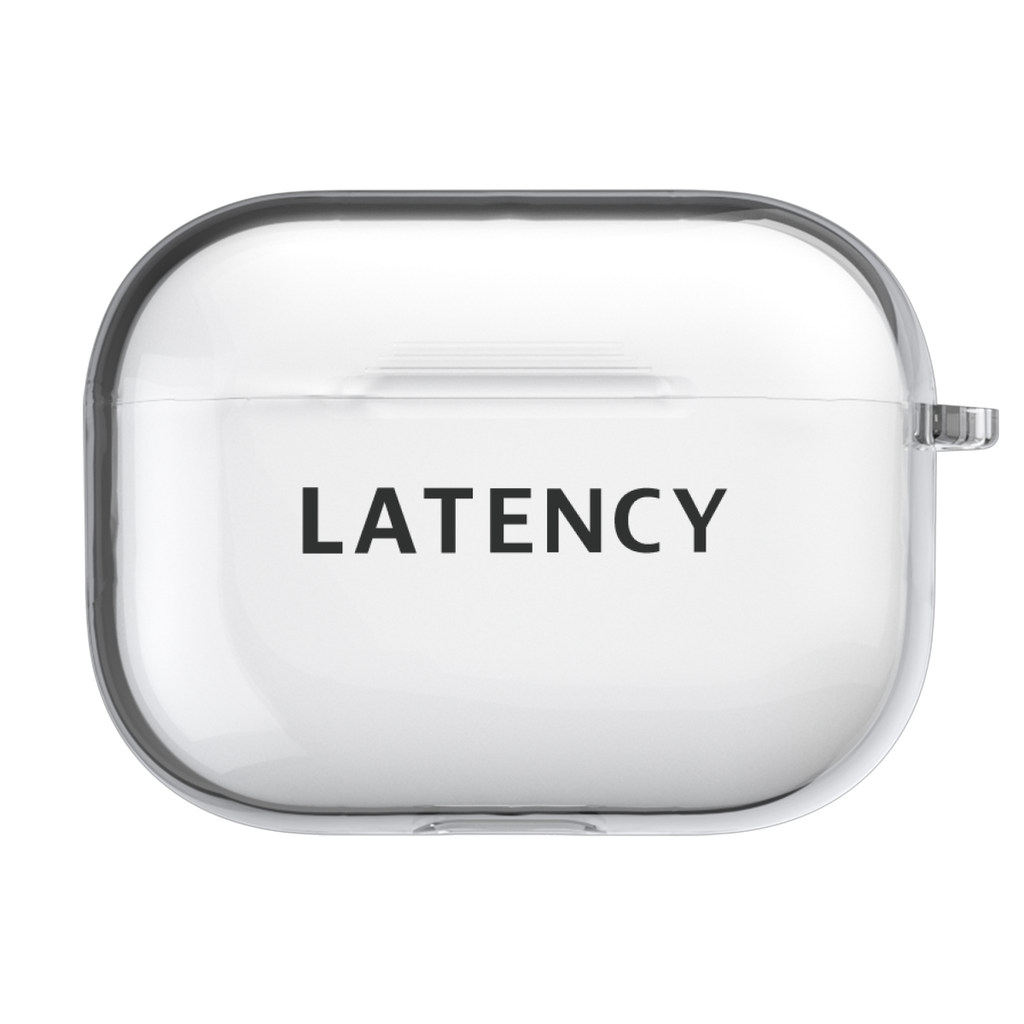 LATENCY - Logotype - Black