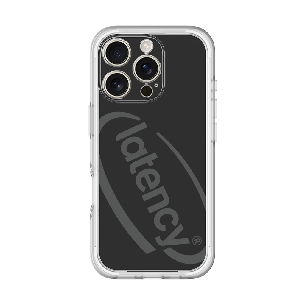 LATENCY - Circle logo - Black