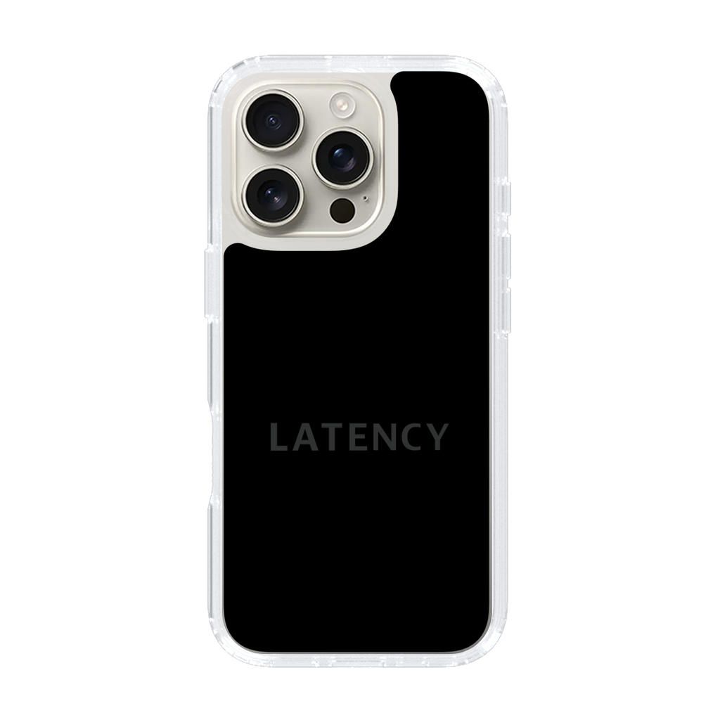 LATENCY - Logotype - Black