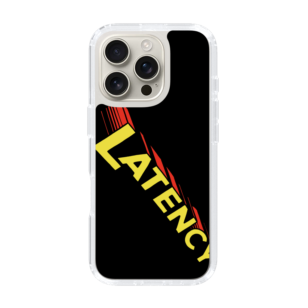 LATENCY - Rock logo - Black